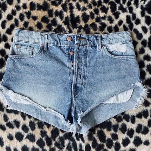 REVICE Pants - REVICE denim cutoff shorts